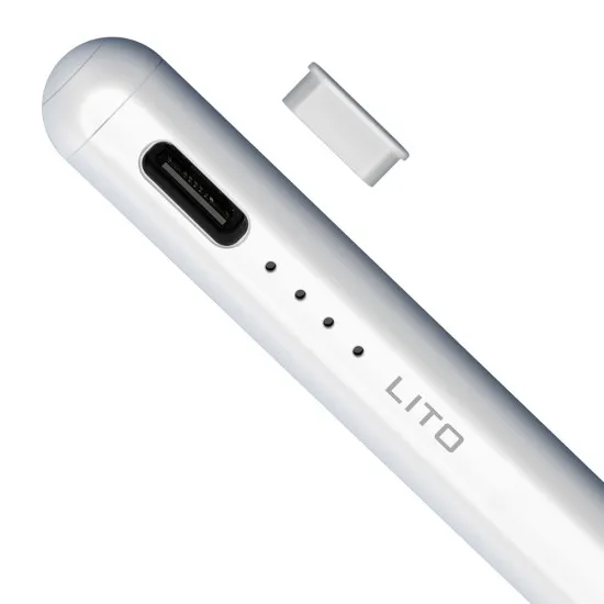Stylus Pen Universal, Android, iOS, Microsoft - Lito (T1) - White Stylus Pen Universal, Android, iOS, Microsoft - Lito (T1) - White