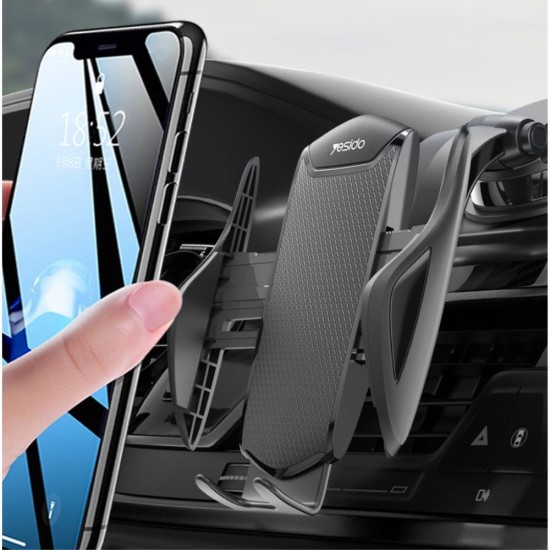 Suport Auto Bord / Parbriz - Yesido Silicone Protection (C99) - Black