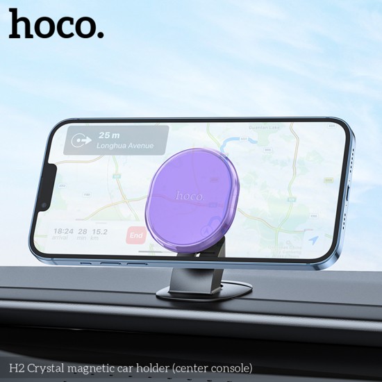 Suport Auto cu Magnet pentru Bord - Hoco (H2) - Space Gray