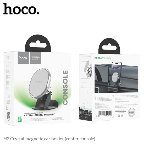 Suport Auto cu Magnet pentru Bord - Hoco (H2) - Space Gray