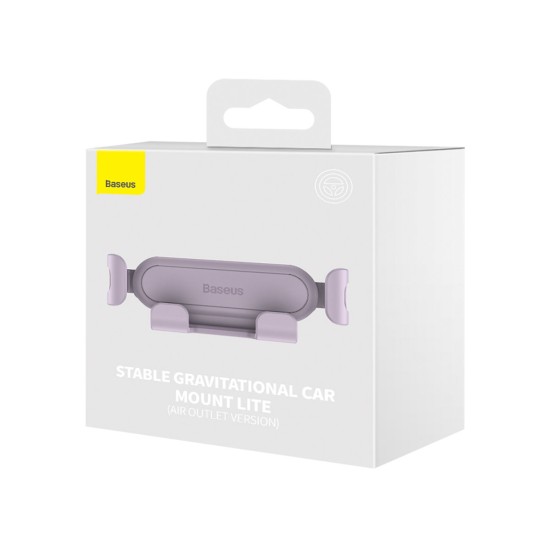 Suport Auto Grila Ventilatie - Baseus Stable Gravitational (SUWX010005) - Pink