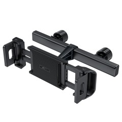 Suport Auto pentru Tetiera, Adjustable, Folding Clamp Arm, 4.7-12.9 - Acefast (D8) - Black Suport Auto pentru Tetiera, Adjustable, Folding Clamp Arm, 4.7-12.9 - Acefast (D8) - Black