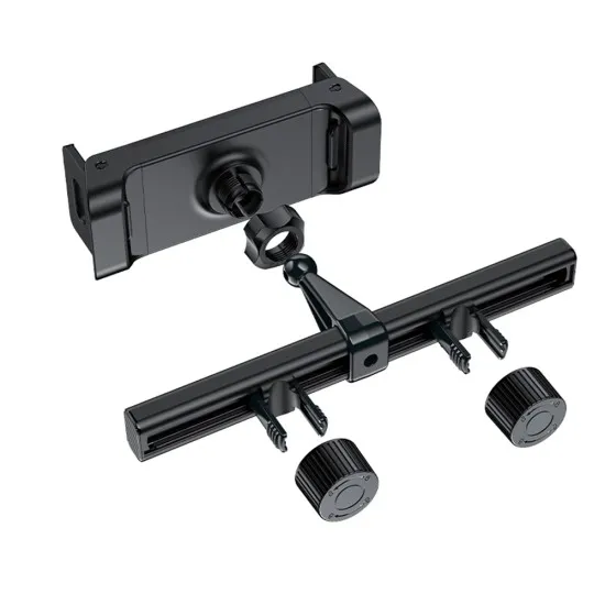 Suport Auto pentru Tetiera, Adjustable, Folding Clamp Arm, 4.7-12.9 - Acefast (D8) - Black Suport Auto pentru Tetiera, Adjustable, Folding Clamp Arm, 4.7-12.9 - Acefast (D8) - Black