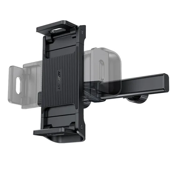 Suport Auto pentru Tetiera, Adjustable, Folding Clamp Arm, 4.7-12.9 - Acefast (D8) - Black Suport Auto pentru Tetiera, Adjustable, Folding Clamp Arm, 4.7-12.9 - Acefast (D8) - Black