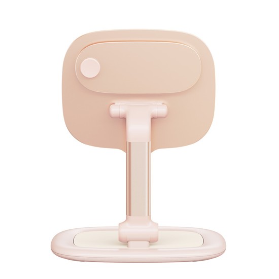 Suport de Birou pentru Tableta si Telefon - Baseus Seashell (B10451501411-00) - Baby Pink