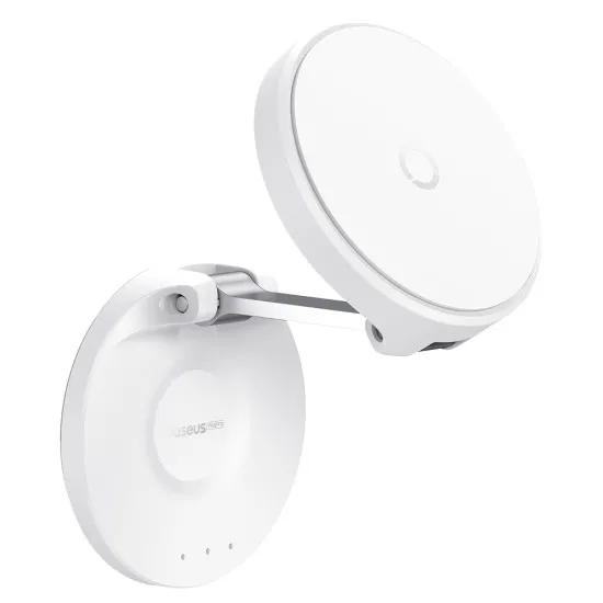 Suport de Birou pentru Telefon - Baseus MagPro (B10564101211-00) - White Suport de Birou pentru Telefon - Baseus MagPro (B10564101211-00) - White