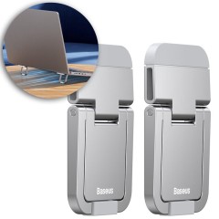 Suport Laptop pentru Birou (set 2) - Baseus (LUZC000012) - Silver Suport Laptop pentru Birou (set 2) - Baseus (LUZC000012) - Silver