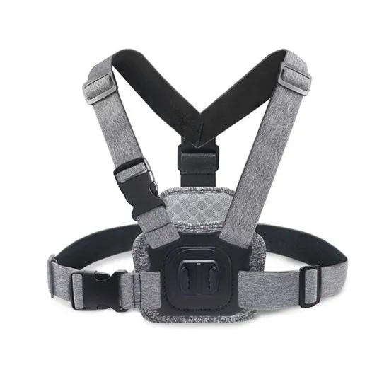 Suport pentru Camera cu Prindere la Piept - Techsuit (JX-002) - Gray Suport pentru Camera cu Prindere la Piept - Techsuit (JX-002) - Gray
