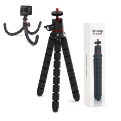 Suport pentru Camera - Techsuit Octopus Tripod (JX-004) - Black Suport pentru Camera - Techsuit Octopus Tripod (JX-004) - Black
