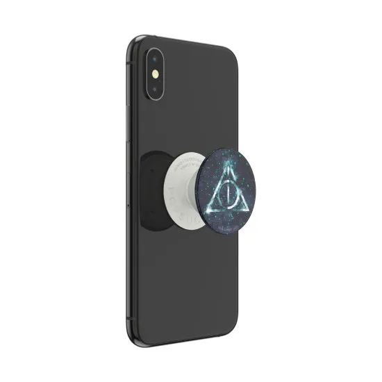Suport pentru telefon - Popsockets PopGrip - Glitter Deathly Hallows