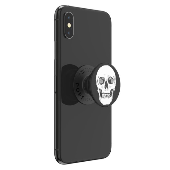 Suport pentru Telefon - Popsockets PopGrip - Shaky Bones White