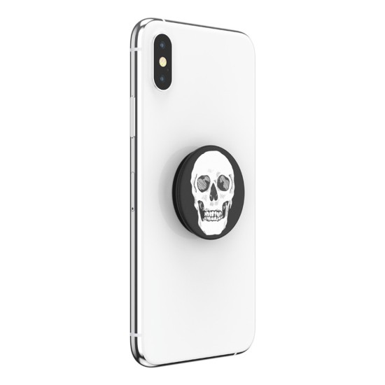 Suport pentru Telefon - Popsockets PopGrip - Shaky Bones White