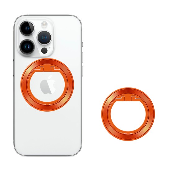 Suport Rotund pentru Telefon - Techsuit (MPR2) - Orange