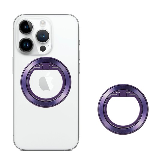 Suport Rotund pentru Telefon - Techsuit (MPR2) - Purple