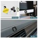 Suport Telefon Auto Magnetic pentru Bord cu 2 Placute Magnetice, Forma Patrulatera - Techsuit Tiny Series (HOLD210) - Black Suport Telefon Auto Magnetic pentru Bord cu 2 Placute Magnetice, Forma Patrulatera - Techsuit Tiny Series (HOLD210) - Black
