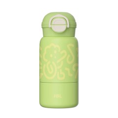 Termos din Otel Inoxidabil pentru copii, 520ml - Techsuit (THM8) - Green Termos din Otel Inoxidabil pentru copii, 520ml - Techsuit (THM8) - Green