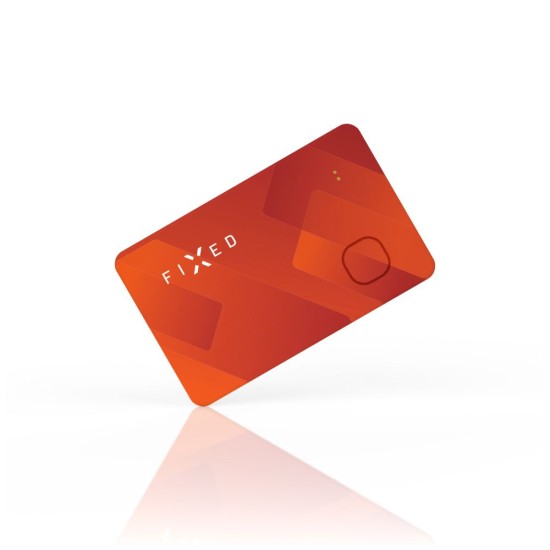 Tracker Portofel, Blutooth 5.0, Find My - Fixed (FIXTAG-CARD-OR) - Red Tracker Portofel, Blutooth 5.0, Find My - Fixed (FIXTAG-CARD-OR) - Red
