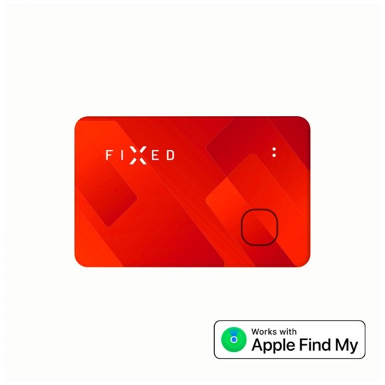 Tracker Portofel, Blutooth 5.0, Find My - Fixed (FIXTAG-CARD-OR) - Red Tracker Portofel, Blutooth 5.0, Find My - Fixed (FIXTAG-CARD-OR) - Red