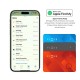 Tracker Portofel, Blutooth 5.0, Find My - Fixed (FIXTAG-CARD-OR) - Red Tracker Portofel, Blutooth 5.0, Find My - Fixed (FIXTAG-CARD-OR) - Red