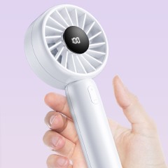 Ventialor Portabil cu Display Digital - Techsuit (CT-110) - Blue Ventialor Portabil cu Display Digital - Techsuit (CT-110) - Blue