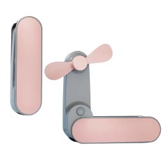 Ventilator Portabil, 1200mAh - Techsuit (TF1) - Pink Ventilator Portabil, 1200mAh - Techsuit (TF1) - Pink