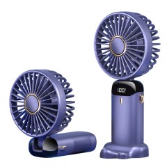 Ventilator Portabil, 1800mAh - Techsuit (N15) - Purple Ventilator Portabil, 1800mAh - Techsuit (N15) - Purple