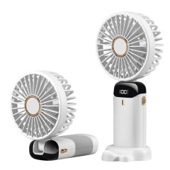 Ventilator Portabil, 1800mAh - Techsuit (N15) - White Ventilator Portabil, 1800mAh - Techsuit (N15) - White