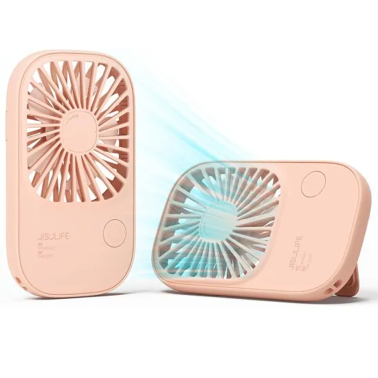 Ventilator Portabil 2000mAh -JisuLife (FA49) - Pink Ventilator Portabil 2000mAh -JisuLife (FA49) - Pink