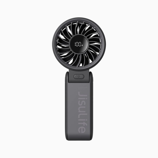 Ventilator Portabil 3600mAh cu Display Digital - JisuLife (Life7) - Black Ventilator Portabil 3600mAh cu Display Digital - JisuLife (Life7) - Black