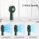 Ventilator Portabil 4000mAh - JisuLife (FA20X) - Deep Green Ventilator Portabil 4000mAh - JisuLife (FA20X) - Deep Green