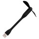 Ventilator USB Portabil, 5V - Techsuit (TUF1) - Black Ventilator USB Portabil, 5V - Techsuit (TUF1) - Black