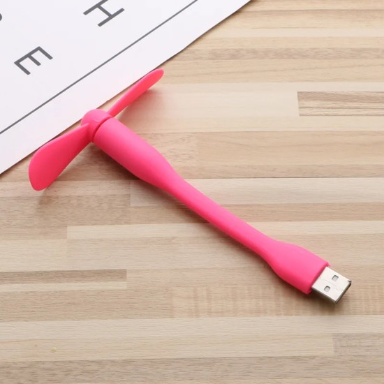 Ventilator USB Portabil, 5V - Techsuit (TUF1) - Pink Ventilator USB Portabil, 5V - Techsuit (TUF1) - Pink