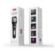 Lanterna XO YH20, Zoom Telescopic, 1200mAh, Autonomie 3h, LED Puternic, Portabila, Negru