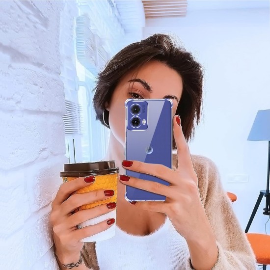 Husa Anti soc, transparenta compatibila cu Motorola Moto G85 Husa Anti soc, transparenta compatibila cu Motorola Moto G85