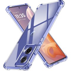 Husa Anti soc, transparenta compatibila cu Motorola Moto G85