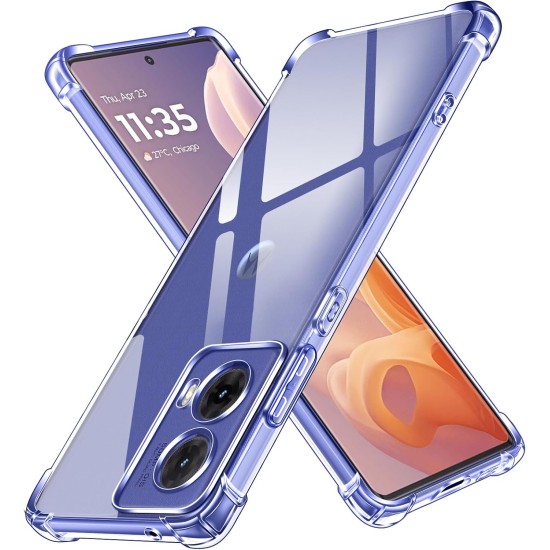 Husa Anti soc, transparenta compatibila cu Motorola Moto G85 Husa Anti soc, transparenta compatibila cu Motorola Moto G85