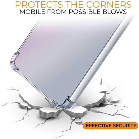 Husa Anti soc, transparenta compatibila cu Motorola E22