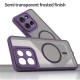 Husa pentru Motorola Moto G86, Matte, compatibila cu MagSafe, Protectie 360, Anti-Soc, Mov