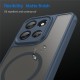 Husa pentru Motorola Moto G86, Matte, compatibila cu MagSafe, Protectie 360, Anti-Soc, Albastru