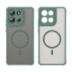 Husa pentru Motorola Moto G86, Matte, compatibila cu MagSafe, Protectie 360, Anti-Soc, Verde