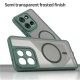 Husa pentru Motorola Moto G86, Matte, compatibila cu MagSafe, Protectie 360, Anti-Soc, Verde