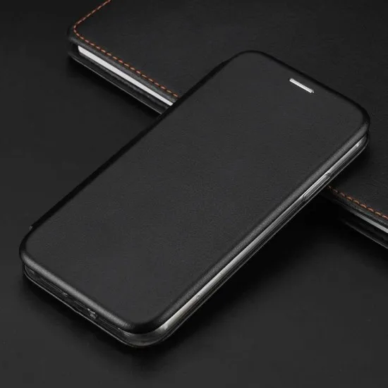 Husa Flip cover magnetic compatibila cu Motorola Moto G10, Negru
