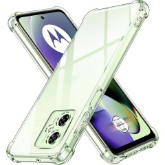 Husa Anti soc, transparenta compatibila cu Motorola G54 5G