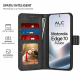 Husa pentru Motorola Edge 70 Fusion Tip Carte Flip, Portofel, Stand Video, Inchidere Magnetica, Protectie 360, Piele Ecologica, Negru