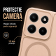 Husa pentru Motorola Edge 70, Matte MagSafe, Protectie 360, Anti-Soc, Protectie Camera, Bej Nude