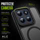 Husa pentru Motorola Edge 70, Matte MagSafe, Protectie 360, Anti-Soc, Protectie Camera, Negru