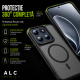 Husa pentru Motorola Edge 70, Matte MagSafe, Protectie 360, Anti-Soc, Protectie Camera, Negru
