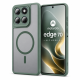 Husa pentru Motorola Edge 70, Matte MagSafe, Protectie 360, Anti-Soc, Protectie Camera, Verde