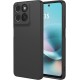 Husa Soft Touch, slim, ALC Mobile, anti soc, compatibila cu Motorola G17, Negru Tpu