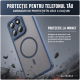 Husa pentru Motorola Signature, Matte MagSafe, Protectie 360°, Anti-Soc, Albastru